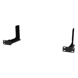 Luverne® - Black Mounting Brackets for Impact Shock-Absorbing Rear Bumper Guard and Step