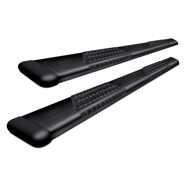 Luverne® - 6" O-Mega II™ Black Oval Side Bars