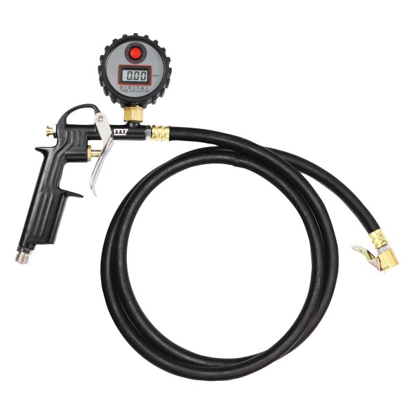 M7® - 0 to 160 psi Digital Tire Inflator with 150 cm Nozzle and Tire Valve Clip
