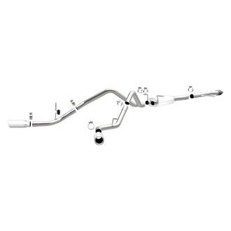 MagnaFlow® - MagnaFlow Series™ Stainless Steel Cat-Back Exhaust System with Split Side Exit