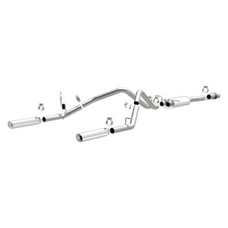 MagnaFlow® - MagnaFlow Series™ Stainless Steel Cat-Back Exhaust System with Split Rear Exit