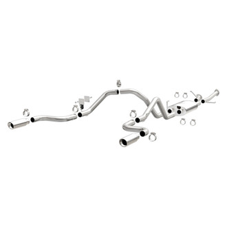 MagnaFlow® - MagnaFlow Series™ Stainless Steel Cat-Back Exhaust System with Split Rear Exit