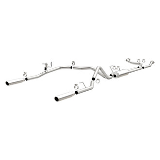 MagnaFlow® - MagnaFlow Series™ Stainless Steel Cat-Back Exhaust System with Split Rear Exit