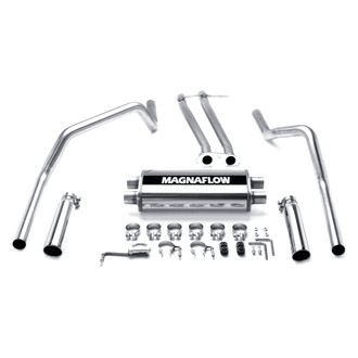 MagnaFlow® - MagnaFlow Series™ Stainless Steel Cat-Back Exhaust System with Split Rear Exit