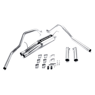 MagnaFlow® - MagnaFlow Series™ Stainless Steel Cat-Back Exhaust System with Split Rear Exit