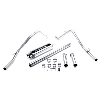 MagnaFlow® - MagnaFlow Series™ Stainless Steel Cat-Back Exhaust System with Split Rear Exit