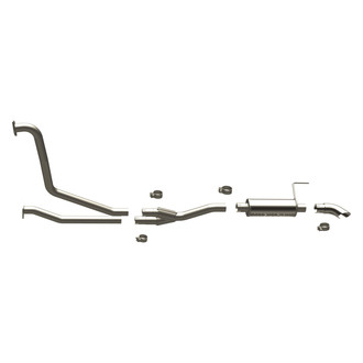 MagnaFlow® - Off-Road Pro Series™ Stainless Steel Cat-Back Exhaust System with Single Rear Exit