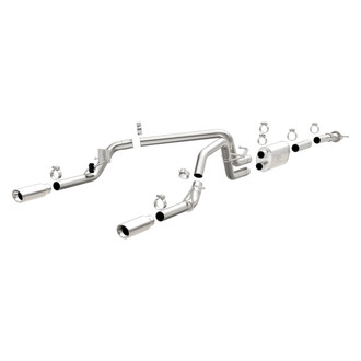 MagnaFlow® - MagnaFlow Series™ Stainless Steel Cat-Back Exhaust System with Split Rear Exit