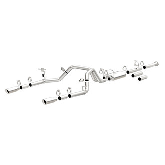MagnaFlow® - MagnaFlow Series™ Stainless Steel Cat-Back Exhaust System with Split Rear Exit