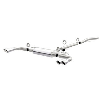 MagnaFlow® - MagnaFlow Series™ 409 SS Cat-Back Exhaust System with Quad Rear Exit