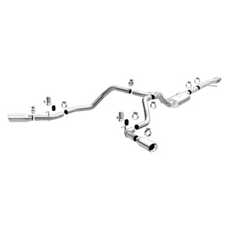 MagnaFlow® - MagnaFlow Series™ Stainless Steel Cat-Back Exhaust System with Split Side Exit