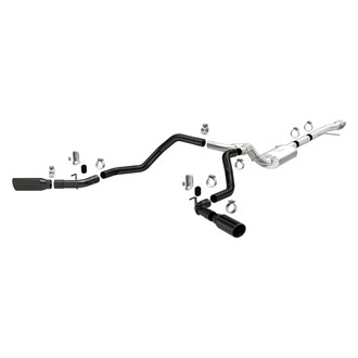 MagnaFlow® - MagnaFlow Series™ Stainless Steel Cat-Back Exhaust System with Split Side Exit