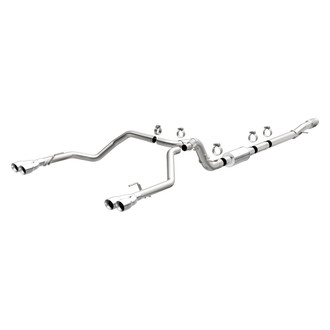 MagnaFlow® - MagnaFlow Series™ Stainless Steel Cat-Back Exhaust System with Quad Rear Exit