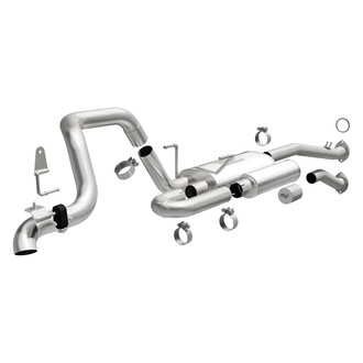 MagnaFlow® - Overland Series™ Stainless Steel Cat-Back Exhaust System with Single Side Exit