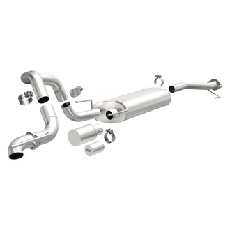 MagnaFlow® - Overland Series™ Stainless Steel Cat-Back Exhaust System with Single Rear Exit