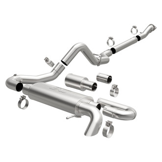 MagnaFlow® - Overland Series™ Stainless Steel Cat-Back Exhaust System with Single Rear Exit