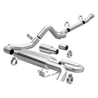 MagnaFlow® - Overland Series™ Stainless Steel Cat-Back Exhaust System with Single Rear Exit