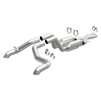 MagnaFlow® - Rock Crawler Series™ Stainless Steel Cat-Back Exhaust System with Split Rear Exit