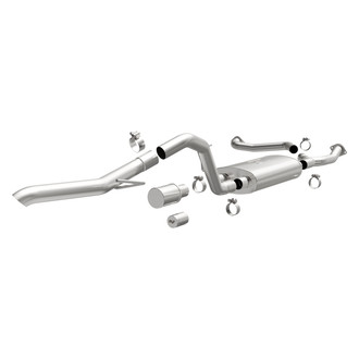 MagnaFlow® - Overland Series™ Stainless Steel Cat-Back Exhaust System with Single Rear Exit