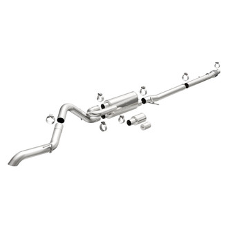 MagnaFlow® - Overland Series™ Stainless Steel Cat-Back Exhaust System with Single Rear Exit