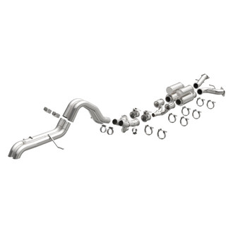 MagnaFlow® - Overland Series™ Stainless Steel Cat-Back Exhaust System with Dual Rear Exit