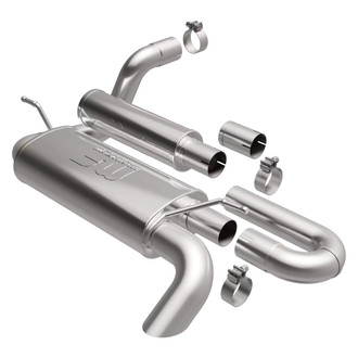 MagnaFlow® - Overland Series™ Stainless Steel Axle-Back Exhaust System with Single Rear Exit