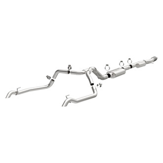 MagnaFlow® - Overland Series™ Stainless Steel Cat-Back Exhaust System with Split Rear Exit