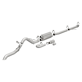MagnaFlow® - Overland Series™ Stainless Steel Cat-Back Exhaust System with Single Rear Exit