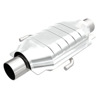 MagnaFlow® - Heatshield Covered Universal Fit Oval Body Catalytic Converter