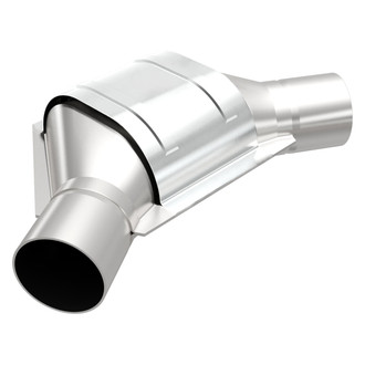 MagnaFlow® - Heavy Metal Heatshield Covered Universal Fit Oval Body Catalytic Converter