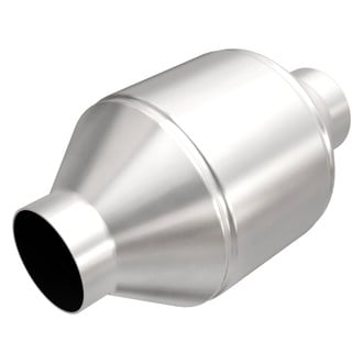 MagnaFlow® - Heavy Metal Non-Heatshield Covered Universal Fit Round Body Catalytic Converter