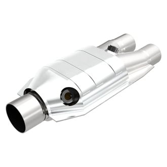 MagnaFlow® - Heavy Metal Heatshield Covered Universal Fit Oval Body Catalytic Converter