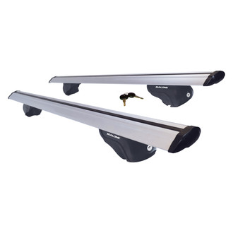 Malone® - AirFlow2™ 58" Silver Roof Rack System