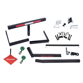 Malone® - Axis™ Hitch Based Truck Bed Extender/Roller Package