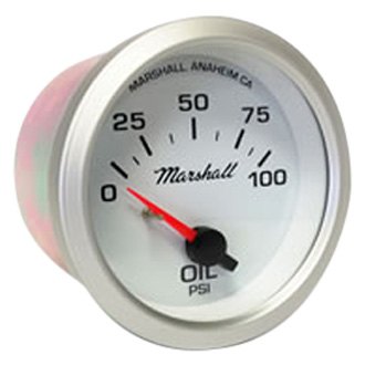 Marshall Comp II 3211 Mecanical Vacuum Boost Gauge 2 5/8" White Dial 30HG 30PSI Marshall Comp II 3211 Mecanical Vacuum Boost Gauge 2 5/8" White Dial 30HG 30PSI