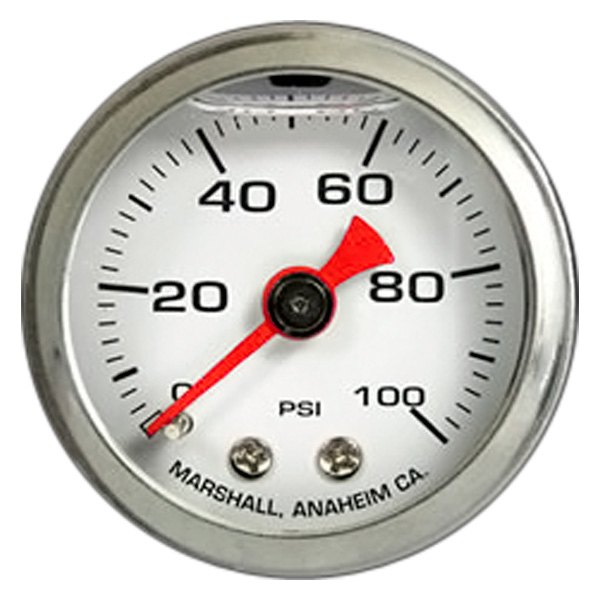 Marshall Instruments® - Mechanical Pressure Gauge, 100 PSI