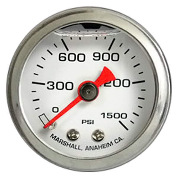 Marshall Instruments® - Mechanical Pressure Gauge, 1500 PSI