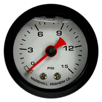 Marshall Instruments® - Mechanical Pressure Gauge, 15 PSI