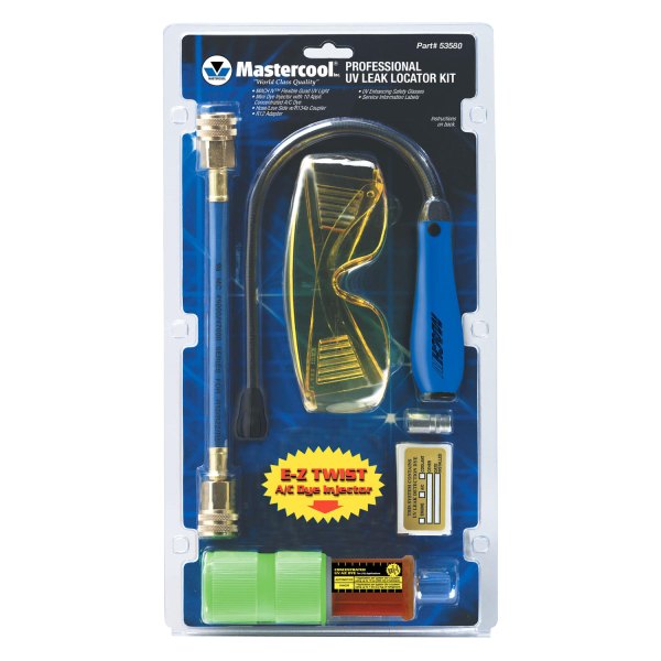 Mastercool® - 15-piece Professional UV Leak Locator Kit