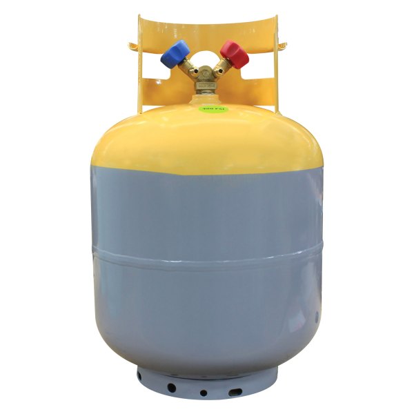 Mastercool® - Yellow/Gray D.O.T. Approved Recovery Cylinder with Float Switch