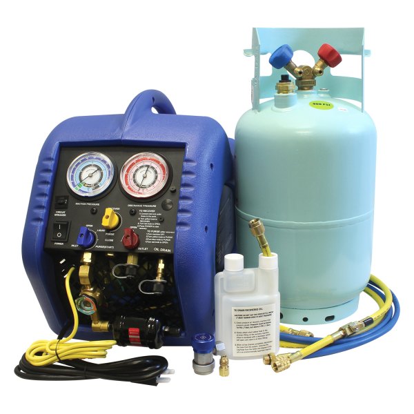 Mastercool® - 69000 Series Multi-Refrigerant Complete A/C Recovery System with 30 lb Tank