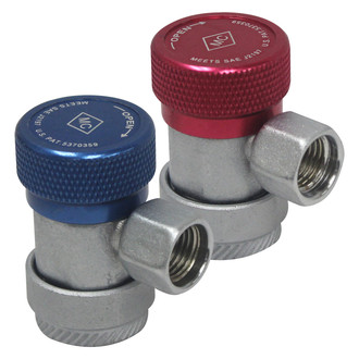 Mastercool® - 1/4" FL-M x 16 mm Red R-134a High Side Manual Coupler