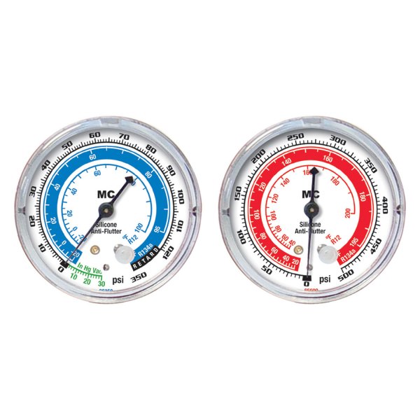 Mastercool® - 2-1/2" R-12, R-134a Low Side Refrigerant Gauge Scale