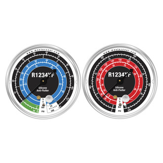 Mastercool® 86500 - 3-1/8" R-134a High Side Refrigerant Gauge Scale