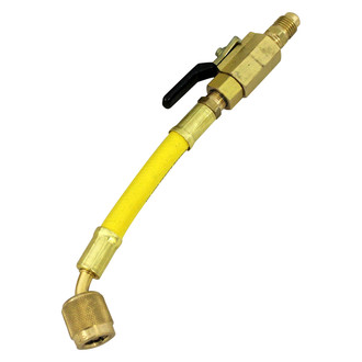 Mastercool® - Yellow Straight Manual Shut-Off Valve