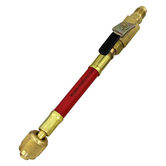 Mastercool® - Red Straight Manual Shut-Off Valve