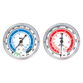 Mastercool® - 2-1/2" R-12, R-22, R-502 Low Side Refrigerant Gauge Scale