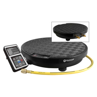 Mastercool® - 240 lb Wireless Automotive Refrigerant Charging Scale with Solenoid and 1/4" F-FL x 1/2" ACME-M Fitting