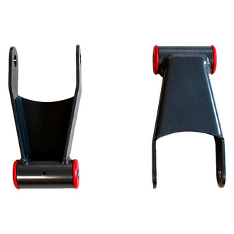 MaxTrac Suspension® - 1" Rear Lowering Leaf Spring Shackles