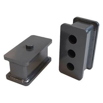 MaxTrac Suspension® - 2.5" Fabricated Rear Lifted Blocks